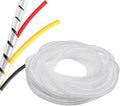 Spiral Cable Wrap - 45 Ft 1/4" Spiral Wire Wrap Cord Covers Bundle Sleeve Hose by ALLWIN