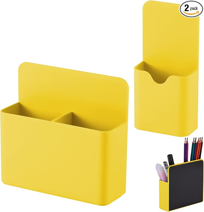 KITANIS Magnetic Pen Holder, 2 Pack Magnetic Dry Erase Marker Holder by KITANIS