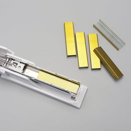 Yellow Gold 26/6 Standard Staple Set 12mm Width 1000/Box 6 Boxes/Pack 6000 - Image 6