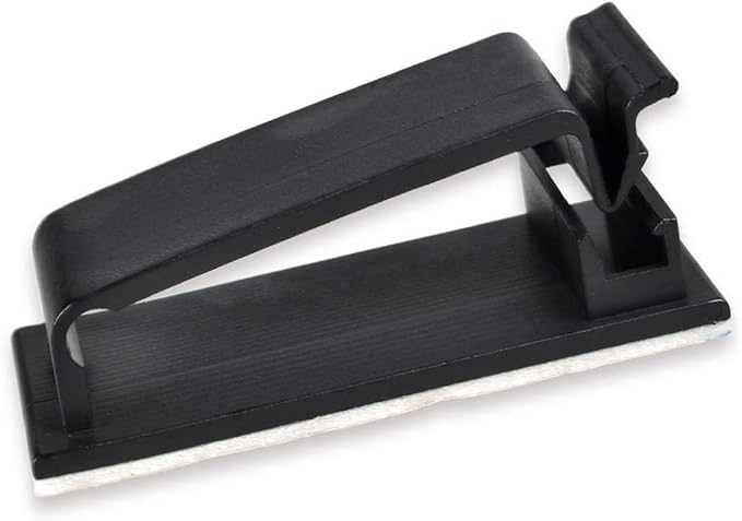 Cable Clips, Ethernet Cable Organizer, Conwork Adhesive Wire Management Clamps - Image 2