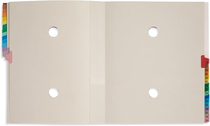 Blue Summit Expanding 1-31 Desk File Sorter, 31 Day Accordion File Organizer - Image 7