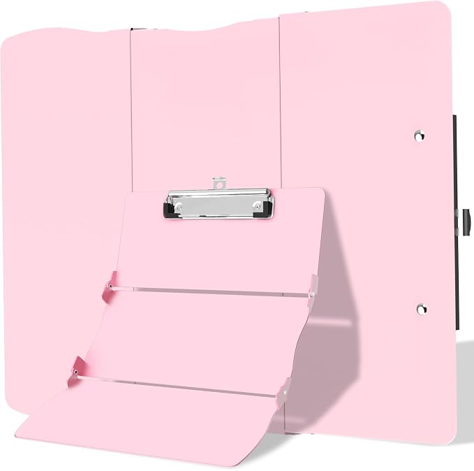 Clipboard Foldable Without Edition Cheat Sheets Aluminum 3 Layers Foldable by Trustnice