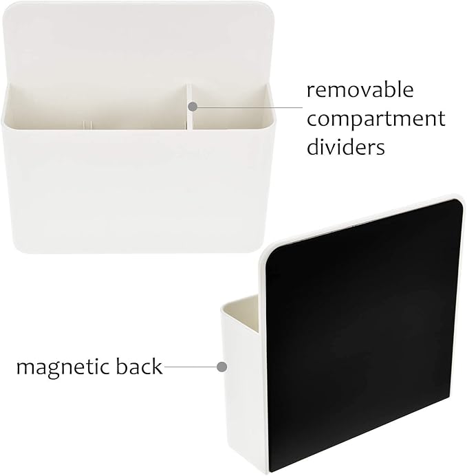 Marbrasse Magnetic Dry Erase Marker Holder, Pen and Eraser Holder - Image 2