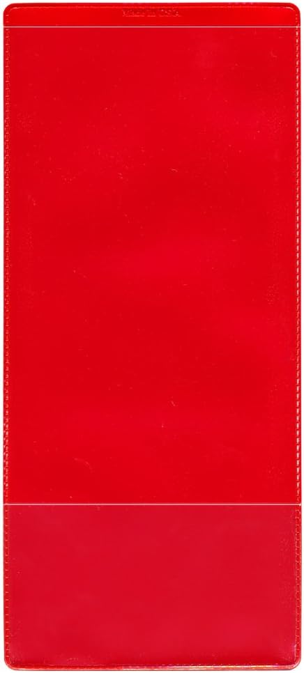 StoreSMART - Red Plastic Policy Holders - 25 Pack - INS30-R-25 - Image 2