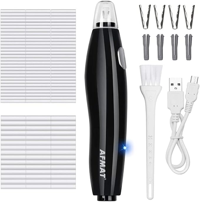 AFMAT Electric Eraser for Artists, Rechargeable Electric Eraser Kit, 140 by AFMAT