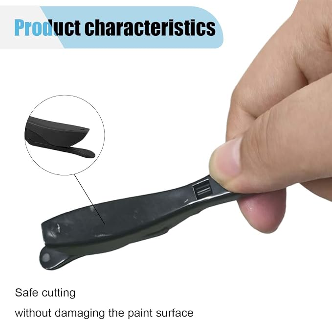 3PCS Wrapping Paper Cutter, Concealed Safety Sliding Cutter, Vinyl Gift Wrap - Image 4
