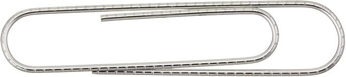 OIC Giant-Size Non-Skid Paper Clips by Officemate+OIC