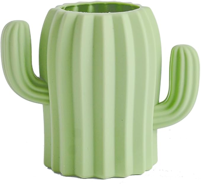 Silicone Pen Holder Cactus Cute Pencil Holder Cup Pot by YOSCO