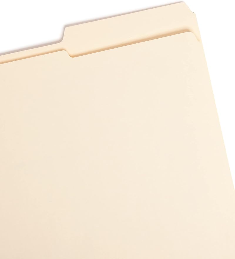 Smead File Folder, Reinforced 2/5-Cut Right Position Tab, Guide Height - Image 2