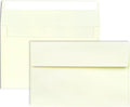 A9 Envelopes Ivory 5.75x8.75 Invitation Envelopes Self Seal Pack of 50 Blank by AZAZA