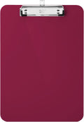 Mr. Pen- Plastic Clipboard, 12.5” x 9”, Dark Red Clipboard Plastic | by MrPen