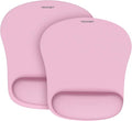 TECKNET 2 Pack Mouse Pad with Wrist Support, Ergonomic Gaming Mouse Pad Pain by Tecknet
