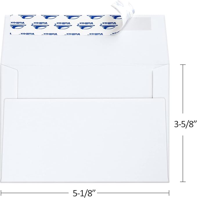 ValBox A1 Invitation Envelopes 100 Qty - Image 2