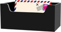 Acrylic Mail Holder Organizer Box by Weiai