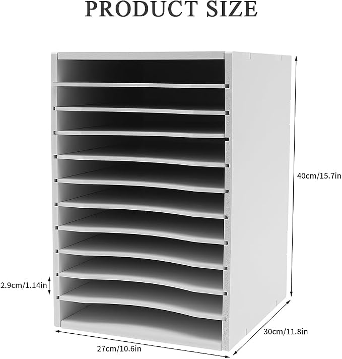 Mail Organizer 11 Slots, Literature Organizer - Image 5
