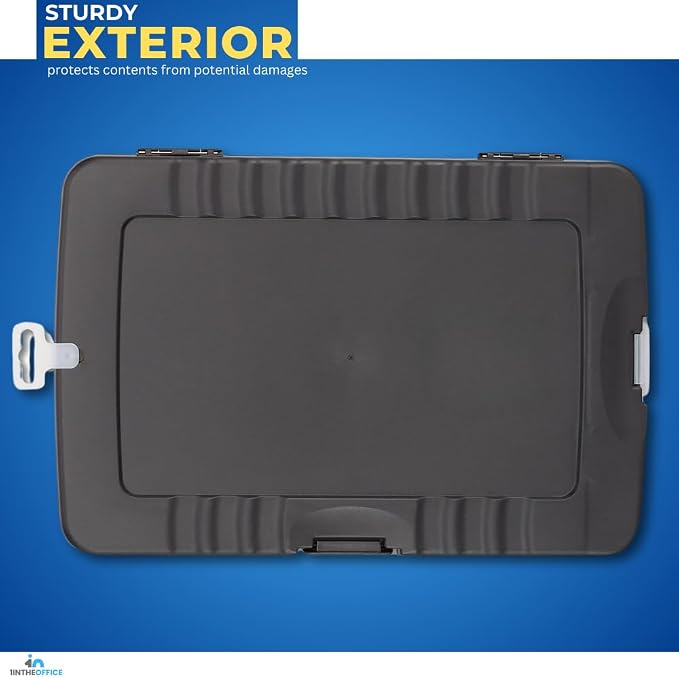1InTheOffice Clipboard with Storage Box, Plastic Storage Clipboard - Image 6