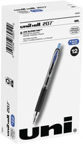 uni-ball 207 Retractable Gel Pens Medium Point, 12 Pack by uni-ball