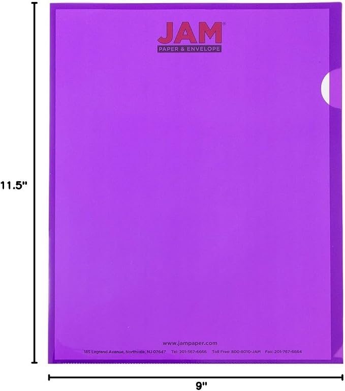 JAM PAPER Plastic Sleeves - Image 5