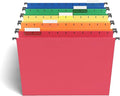 Staples Hanging File Folders, Letter Size, 1/5‑Cut Tabs, Includes Adjustable by Staples