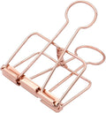 Extra Large Binder Clips 2 Inch, Big Paper Clamps Rose Gold by zoohot
