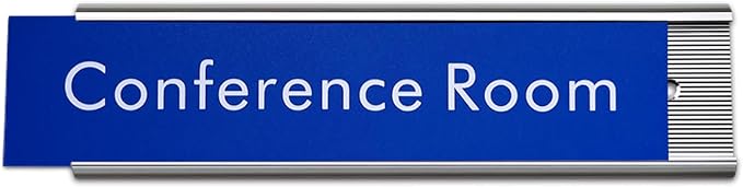 10 Pack Aluminum Name Plate Holders - Image 4