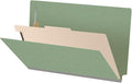 Ecom Folders Top Tab Pressboard Classification Folders | Legal Size 25 Pt Stock by Ecom+Folders
