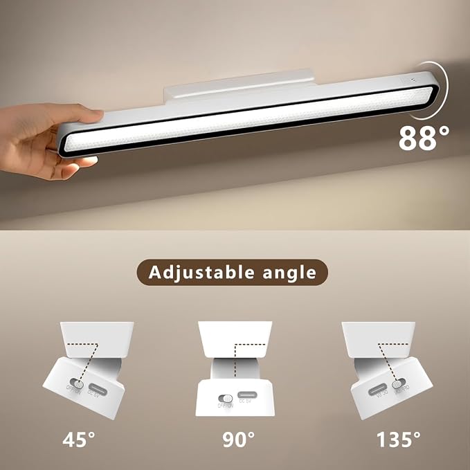 Desk Light Bar 16.5in Rechargeable LED Magnetic Light Bar - Image 8