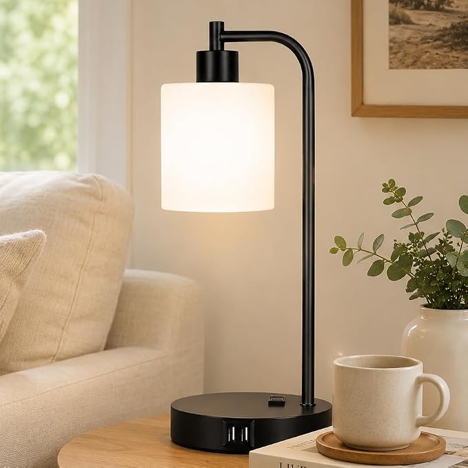 Set of 2 Industrial Touch Control Table Lamps - Image 8