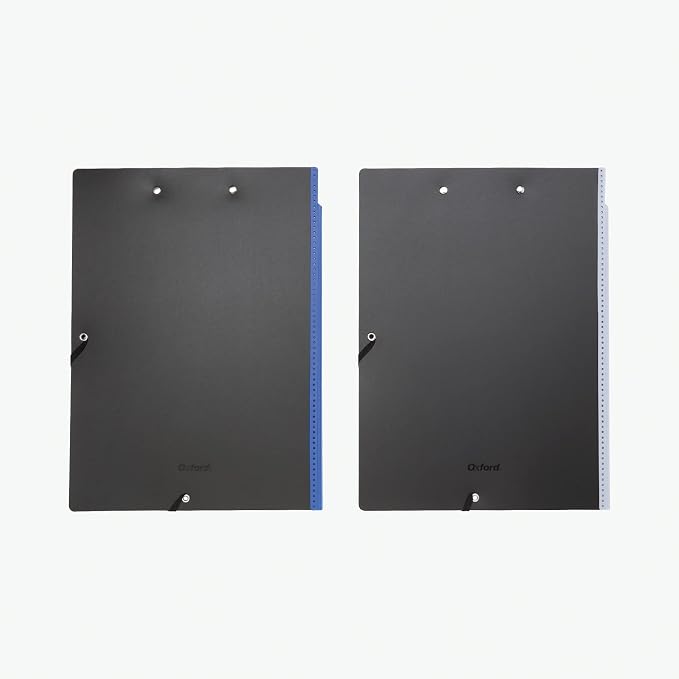 Oxford Clipboard Folio with Storage, 4 Pockets, 2 Pack, 2 Color Combos - Image 7