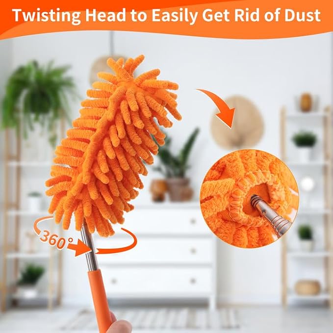 Mini Duster for Cleaning, 360° Bendable Hand Dusters - Image 2