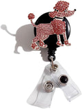 Outside the Box Sparkle and Shine Novelty Retractable Badge Reel ID Holder by Unknown