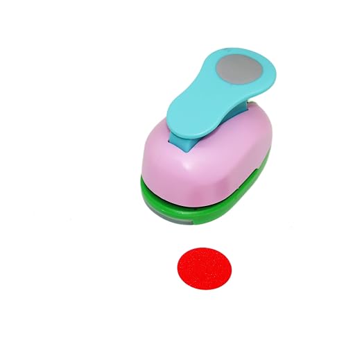 CADY Crafts Punch Circle Punches 1.2 inch Craft Lever Punch Handmade Paper by CADY