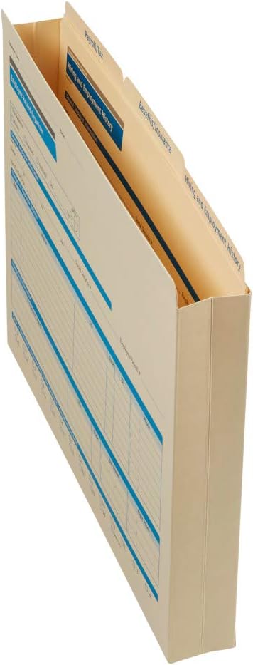 ComplyRight Employee Record Organizer 3-Folder Set, Document Filing Folder - Image 4