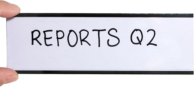 SmartSign Magnetic 'C' Channel Label Holders | 2" x 6" - Image 2