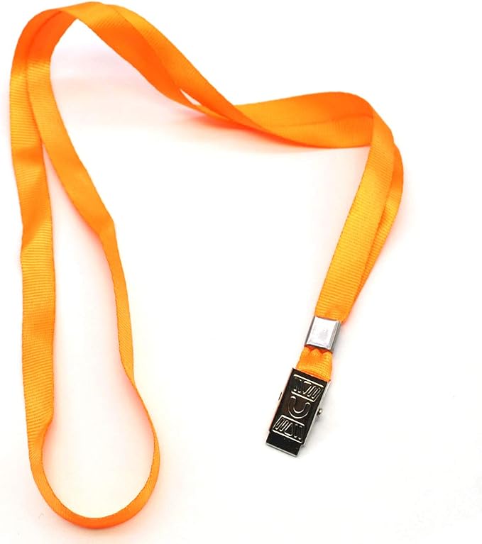Bird Fiy Black Lanyards 100 Pack 34" Premium Lanyard Bulldog Clips Bulk Nylon - Image 3