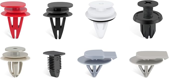 GOOACC 130PCS Body Interior and Exterior Retainer Fastener Clip Rocker Moulding - Image 2