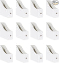 Limitliho 12 Pack White Cardboard Magazine File Holder by Limitliho