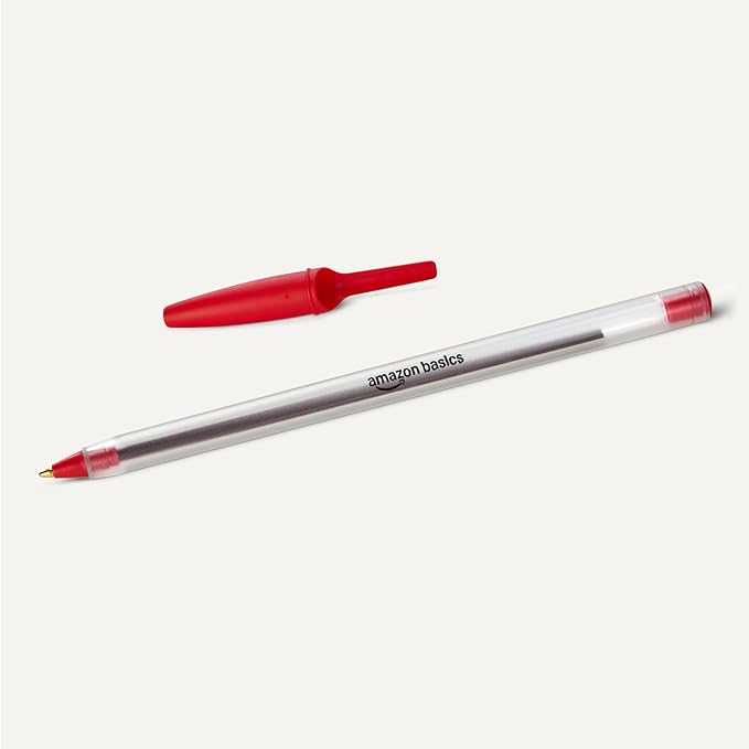 Amazon Basics Ballpoint Pens, Medium Point 1.0mm - Image 4