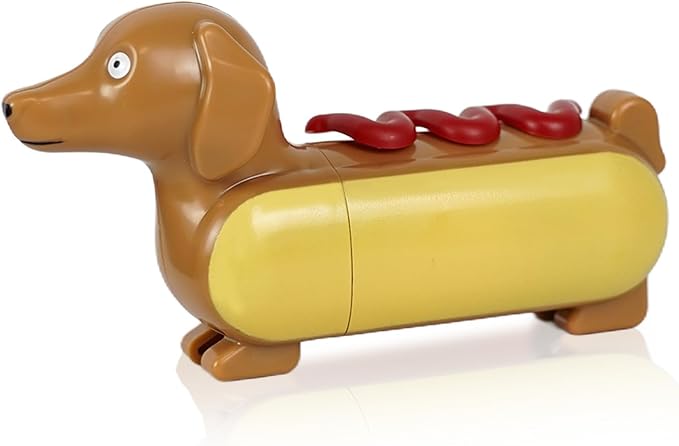 Yobro Mini Pencil Sharpener for Gifts, Novelty Hotdog Desktop Sharpener - Image 2