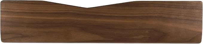 Ergonomic Wooden Wrist Rest Solid Wood Walnut - Image 3