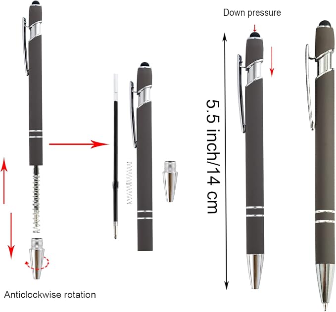 PASISIBICK 12 Pieces Ballpoint Pen - Image 7