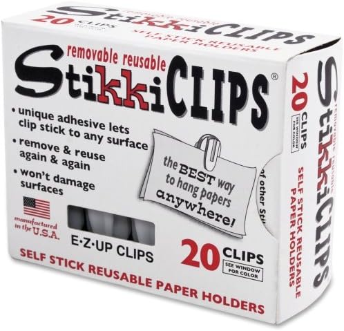 StikkiCLIPS, 20/Pack by Advantus by Unknown