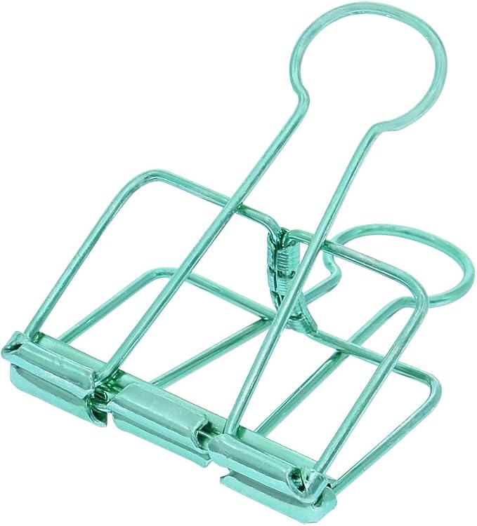 Extra Large Binder Clips 2 Inch, Big Paper Clamps Green by zoohot