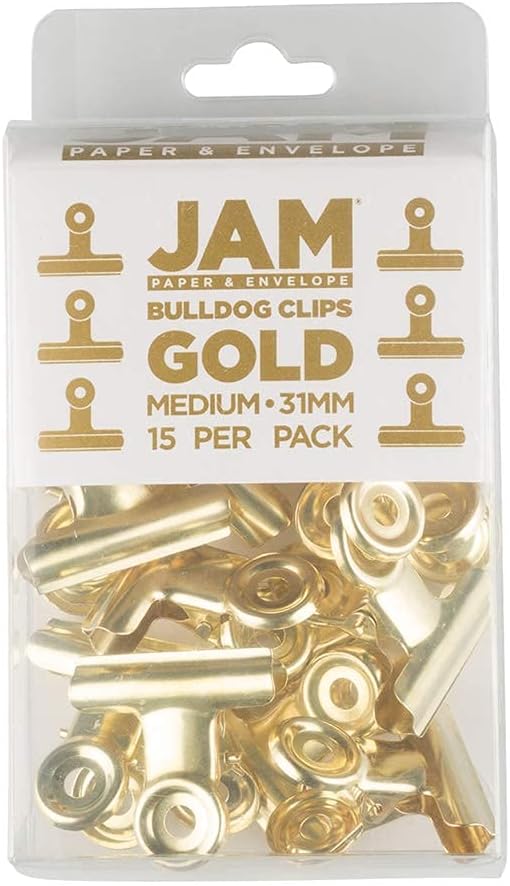 JAM PAPER Metal Bulldog Clips - Image 3