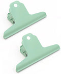 2PCS Extra Large Binder Clips Metal Bulldog Clips Large Paper Clamps Holder by SEEKRARE