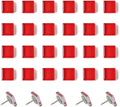 24pcs Decorative Cute Push Pins Glass Pushpins Thumbtacks Thumb Tacks by Aoxsie