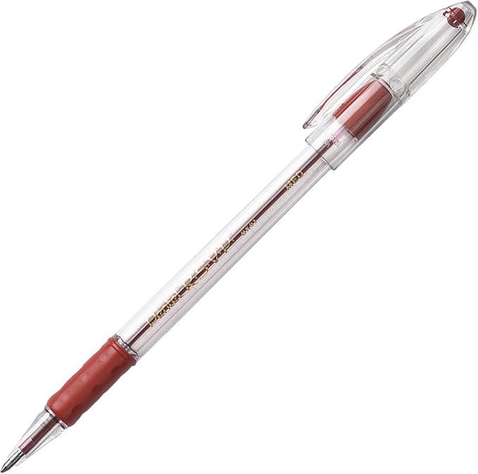 Pentel BK91B R.S.V.P. Stick Ballpoint Pen, Transparent Barrel by PentelofAmerica