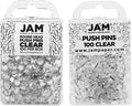 JAM PAPER Colorful Push Pins by JAMPaper