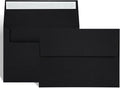 100 Pack A2 Black Envelopes Self Sealing Adhesive Perfect by AZAZA