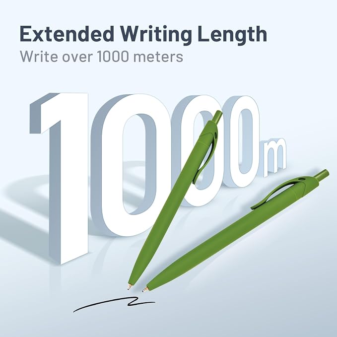 BallPoint Pens, 50 Pack, Bulk Pens, Click Pens - Image 4